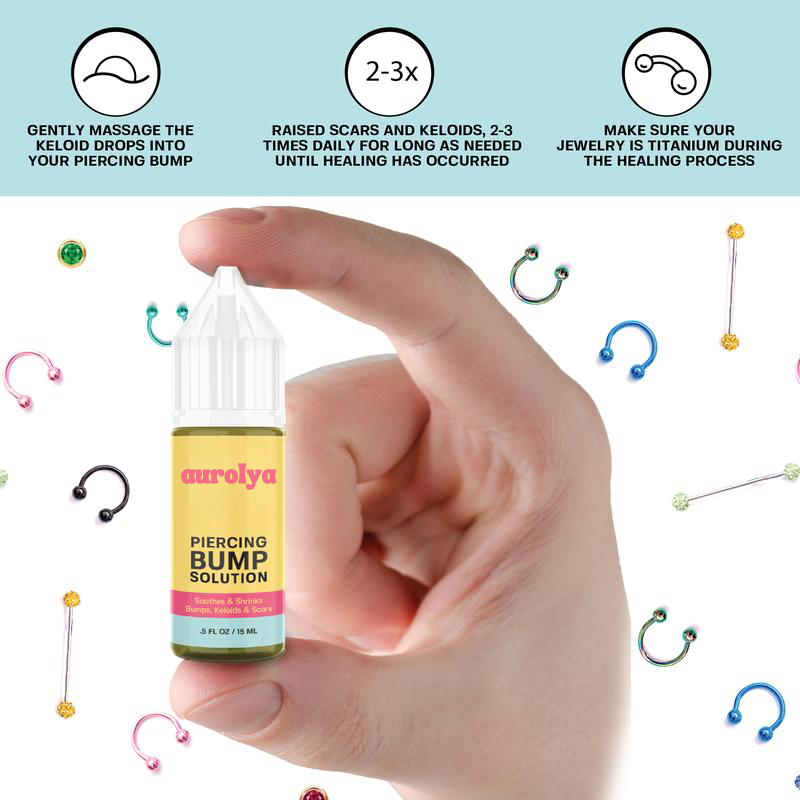 Piercing Bump Treatment - Bump, Keloid & Scar Relief Oil