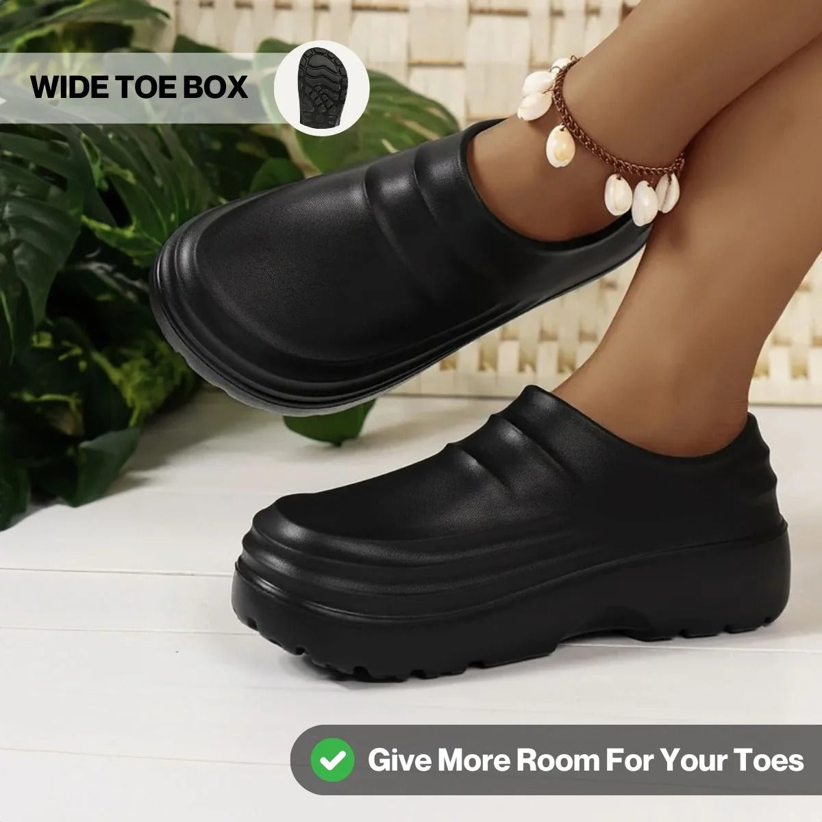 Aurolya Classic - Relief & Non-Slip Comfort Clogs